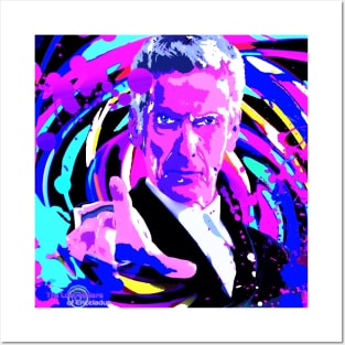 swirl 12th Doctor Posters and Art